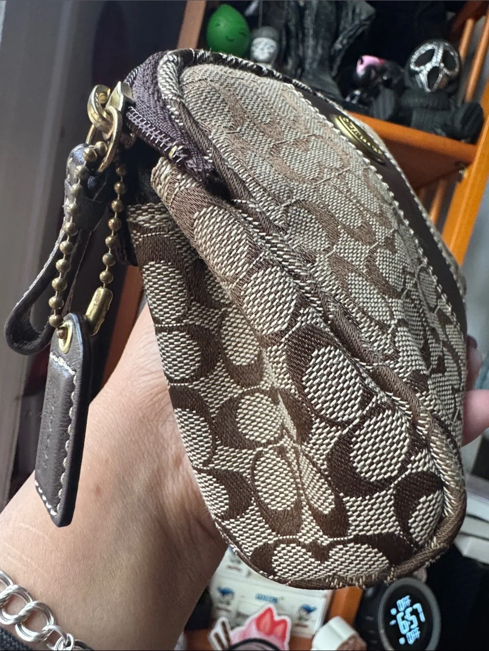 Coach Y2K Soho signature jacquard canvas & leather